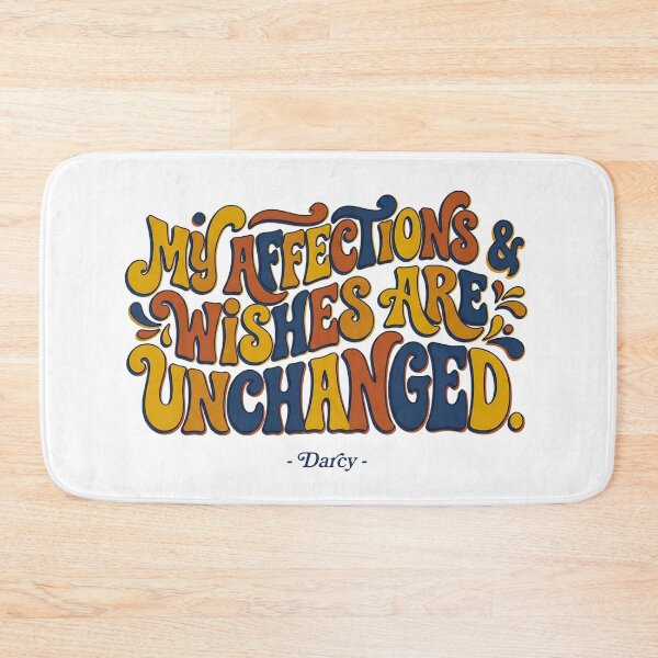 Item preview, My Affections And Wishes Are Unchanged Darcy Pride and Prejudice designed and sold by Fenay Designs.