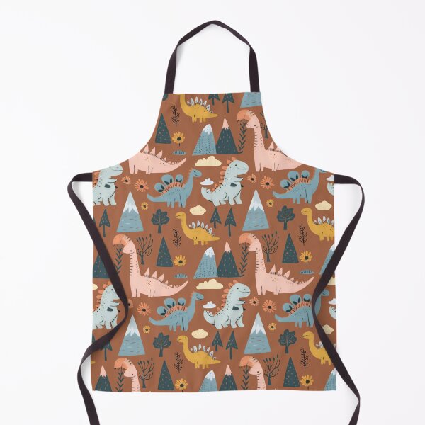 Item preview, Cute Dinosaur Pattern - Pastel Dinos and Nature Kids Illustration designed and sold by Rangmanch.