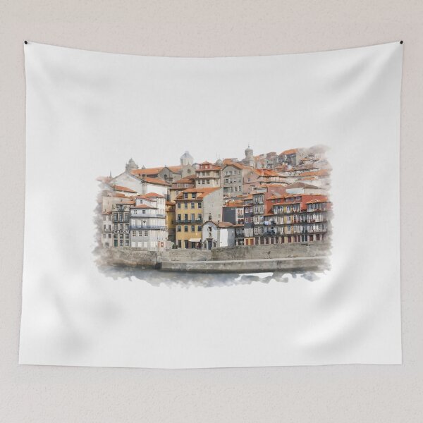 Item preview, Ribeira Houses (Porto) designed and sold by Sunny806.