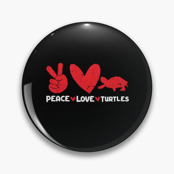 Item preview, Peace - Love - Turtles Animals lover designed and sold by GabbyKash.