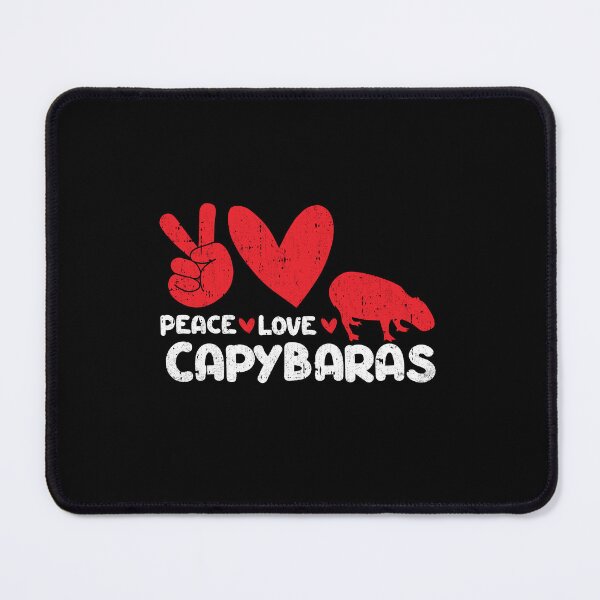 Item preview, Peace - Love - Capybaras Animals lover designed and sold by GabbyKash.