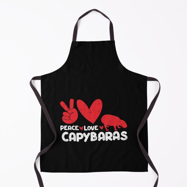 Item preview, Peace - Love - Capybaras Animals lover designed and sold by GabbyKash.