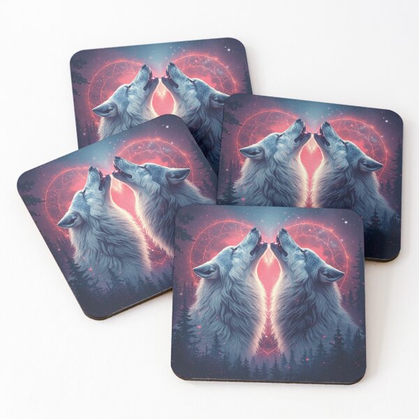 Item preview, Galaxy Wolf Art – Cosmic Wolves Aesthetic Space Animal Design designed and sold by Tpac-goods.