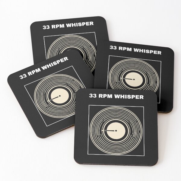 Item preview, 33 RPM Whisper: Vintage Vinyl Record Analog Art designed and sold by Rarewhisper.