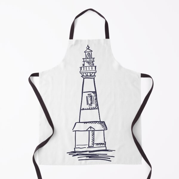 Item preview, Hand Drawn Lighthouse Nautical Sketch Illustration designed and sold by missbobbit.