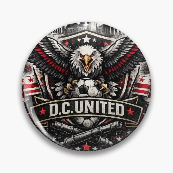 Item preview, DC United Inspired Football Crest Design – Washington DC Soccer Fan Artwork, Eagle Crest Graphic, USA City Pride Sports Design designed and sold by GarnerSupplyCo.