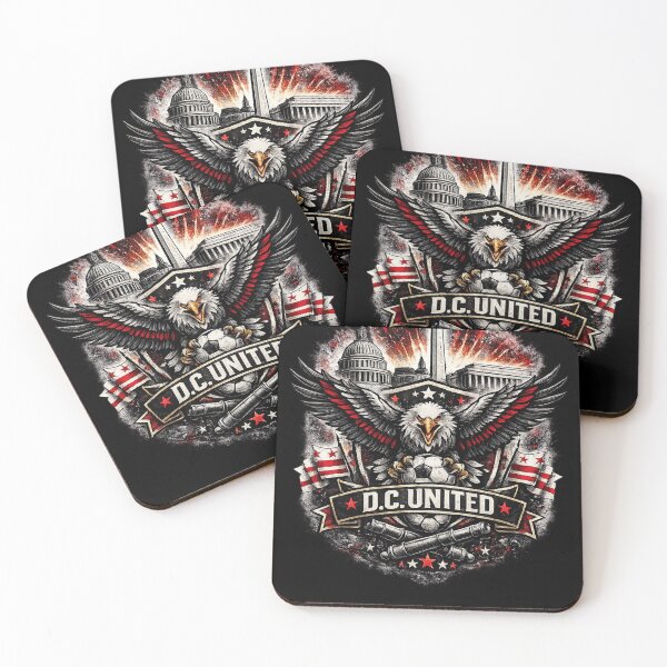 Item preview, DC United Inspired Football Crest Design – Washington DC Soccer Fan Artwork, Eagle Crest Graphic, USA City Pride Sports Design designed and sold by GarnerSupplyCo.