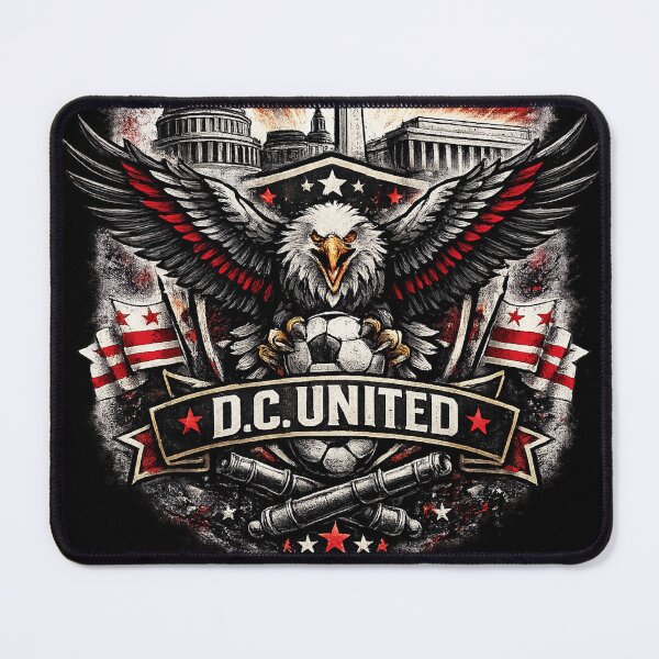 Item preview, DC United Inspired Football Crest Design – Washington DC Soccer Fan Artwork, Eagle Crest Graphic, USA City Pride Sports Design designed and sold by GarnerSupplyCo.