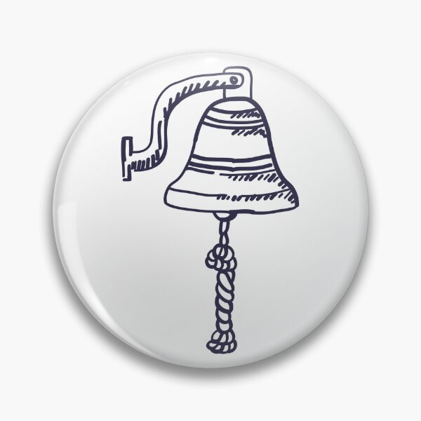 Item preview, Hand Drawn Boat Bell  Nautical Sketch Illustration designed and sold by missbobbit.