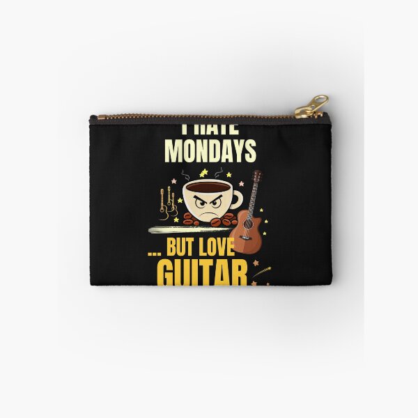Item preview, I Hate Mondays But Love Guitar Funny Music Lover Vintage Design designed and sold by Joyful-Pixel.