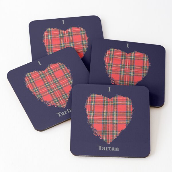 Item preview, I Heart Tartan designed and sold by Murph's Images.