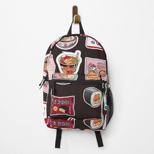 Item preview, Korean Food Aesthetic Stickers – Kawaii K-Food Collage, Ramen, Kimchi & Cute Snack Vibes designed and sold by lilacWhim.