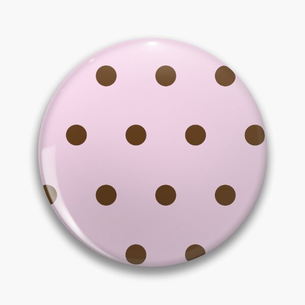 Item preview, Pink & Brown Polka Dot  designed and sold by KittyStrand.