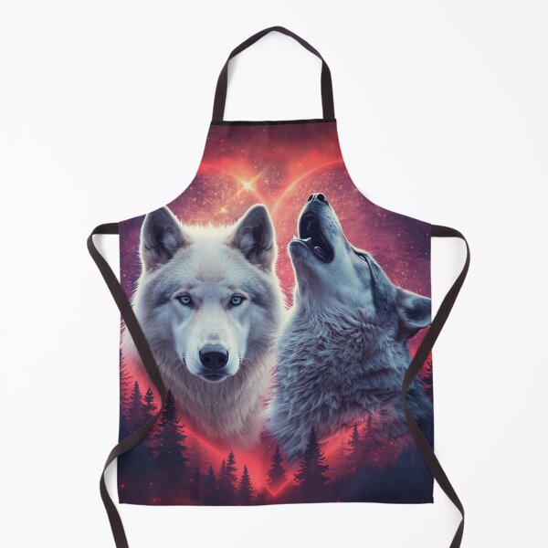 Item preview, Galaxy Wolf Love Art – Cosmic Wolves Aesthetic Space Animal Design designed and sold by Tpac-goods.