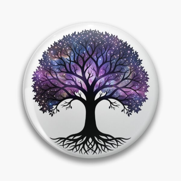 Item preview, Cosmic Tree of Life - Sacred Geometry Celestial Roots designed and sold by AlanyaArtX.