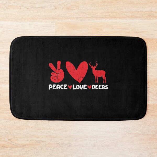 Item preview, Peace - Love - Deers Animals lover designed and sold by GabbyKash.