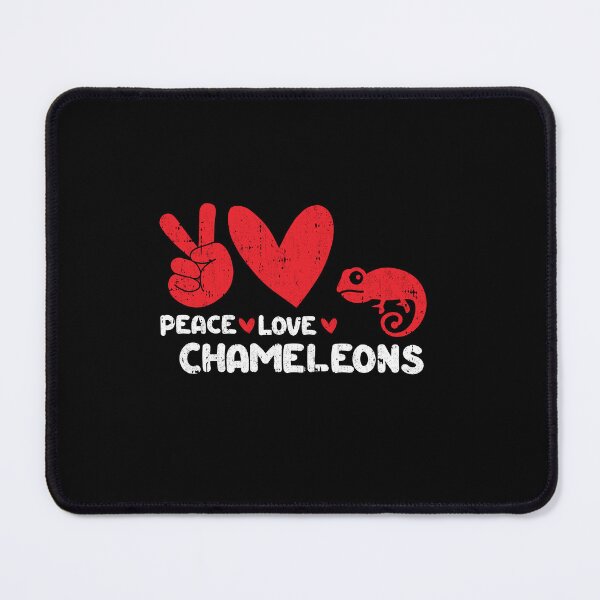 Item preview, Peace - Love - Chameleons Animals lover designed and sold by GabbyKash.