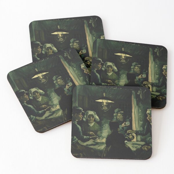 Item preview, The Potato Eaters by Vincent van Gogh: Rustic Post Impressionist Poster designed and sold by artofuniverse.