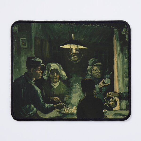 Item preview, The Potato Eaters by Vincent van Gogh: Rustic Post Impressionist Poster designed and sold by artofuniverse.