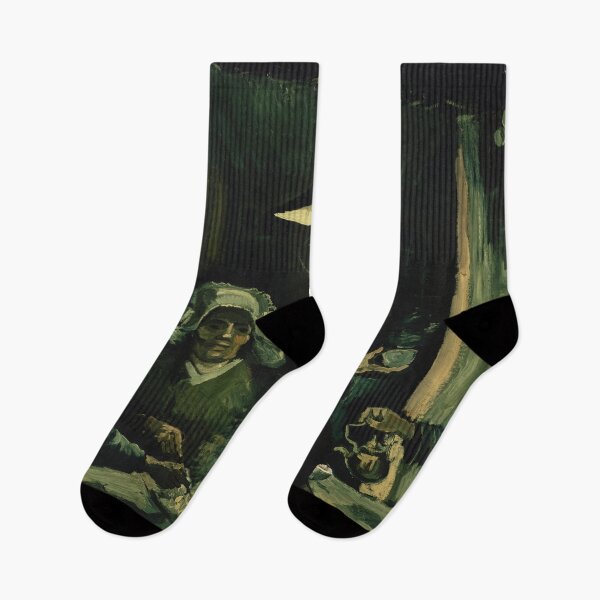 Item preview, The Potato Eaters by Vincent van Gogh: Rustic Post Impressionist Poster designed and sold by artofuniverse.