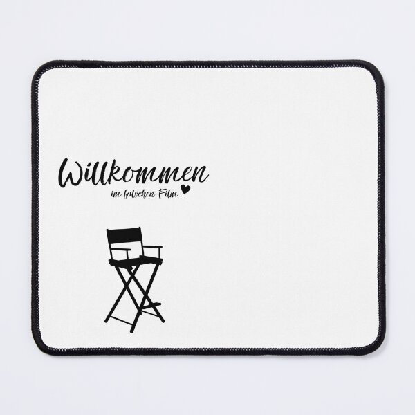 Item preview, Poster Welcome to the wrong movie - funny saying poster for entrance hall - typography poster black and white minimalist, wall decoration office designed and sold by SophiesDesign27.