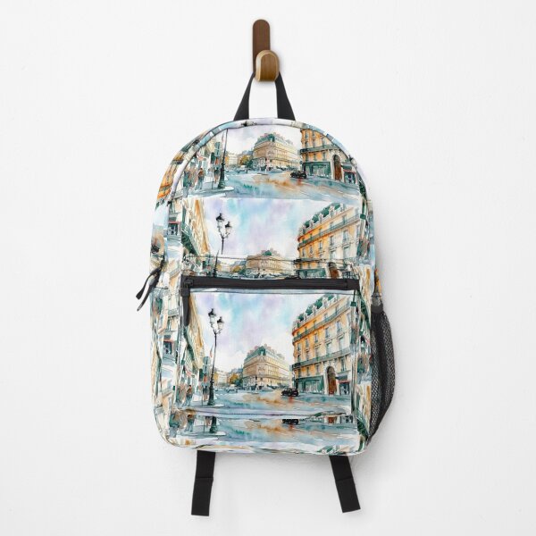 Item preview, Haussmann Boulevard Paris Watercolor designed and sold by caracatita75.
