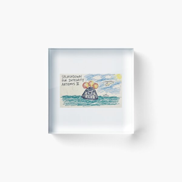 Item preview, Mission Accomplished: Artemis II Splashdown designed and sold by varshitha2024.
