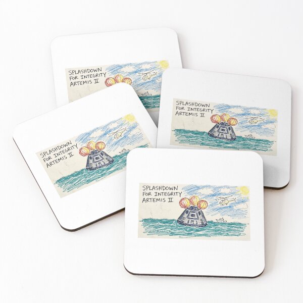 Item preview, Mission Accomplished: Artemis II Splashdown designed and sold by varshitha2024.
