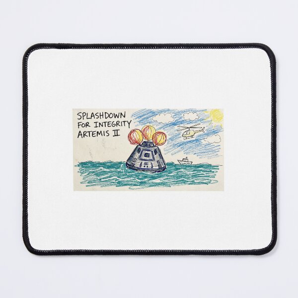 Item preview, Mission Accomplished: Artemis II Splashdown designed and sold by varshitha2024.