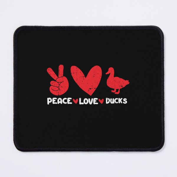 Item preview, Peace - Love - Ducks Animals lover designed and sold by GabbyKash.