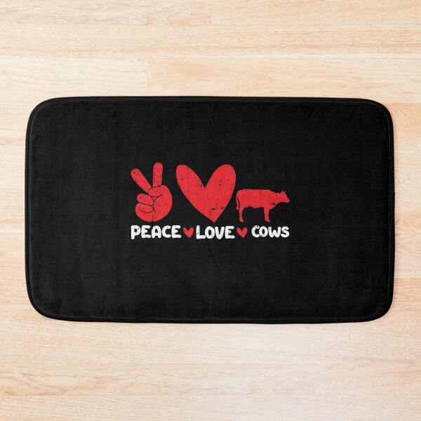 Item preview, Peace - Love - Cows Animals lover designed and sold by GabbyKash.