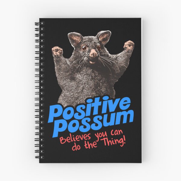 Item preview, Positive Possum Believes You Can Do The Thing designed and sold by KKOLCHI.