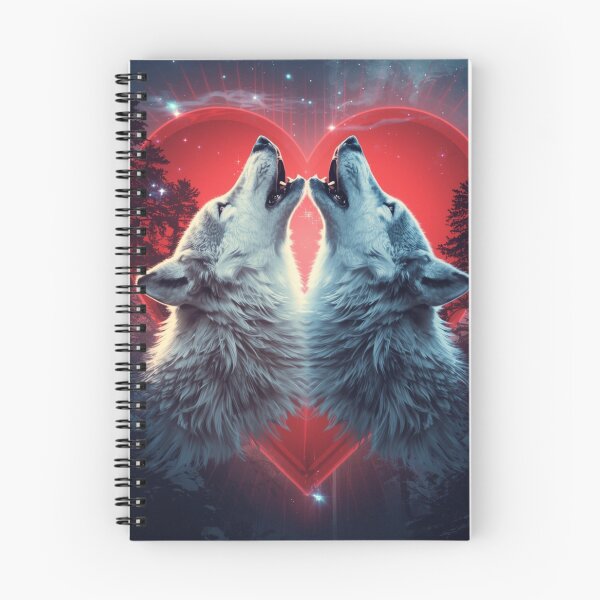Item preview,  Galaxy Wolf Love Art – Cosmic Wolves Aesthetic Space Animal Design designed and sold by Tpac-goods.
