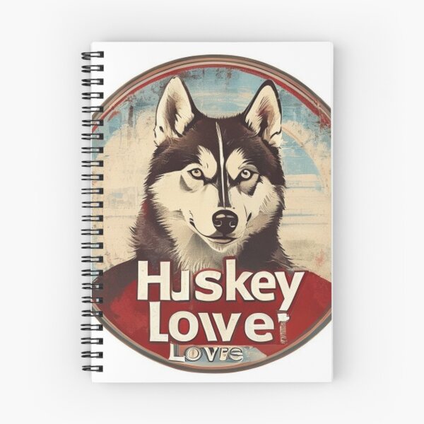 Item preview, Cute Husky Badge Design designed and sold by YCDesigner.