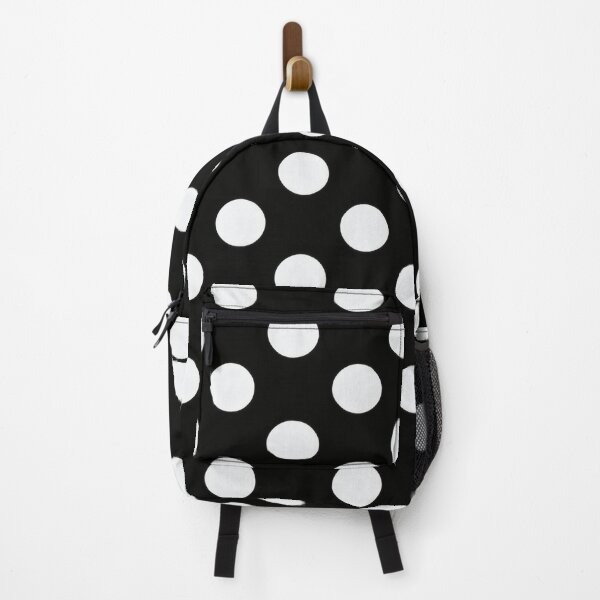 Item preview, 60s Classic Polka Dot – Black & White Minimalist Mod Pattern designed and sold by Ela Art Space .