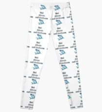 Shark alarm in Mallorca Leggings