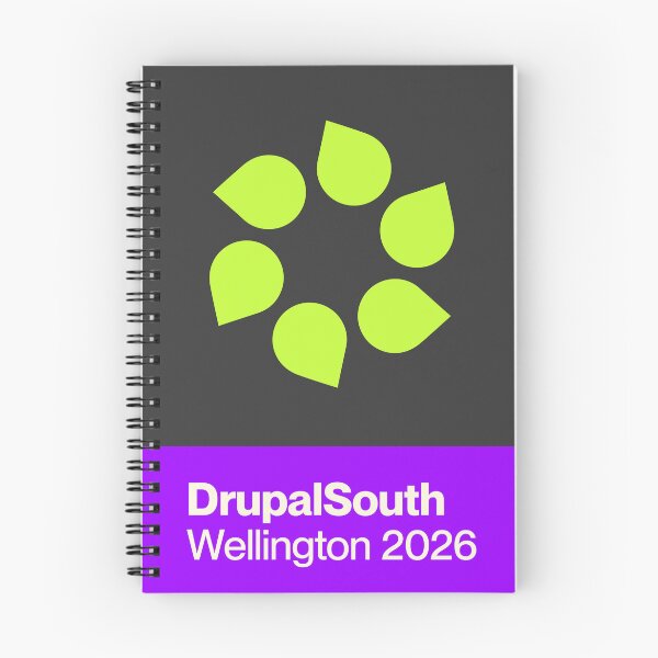 Item preview, DrupalSouth Wellington 2026 stacked designed and sold by DrupalSouth.