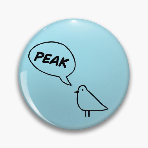 Item preview, Chill Bird Says - Peak designed and sold by PickledjoArt.