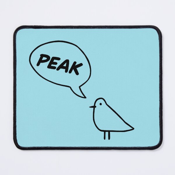 Item preview, Chill Bird Says - Peak designed and sold by PickledjoArt.