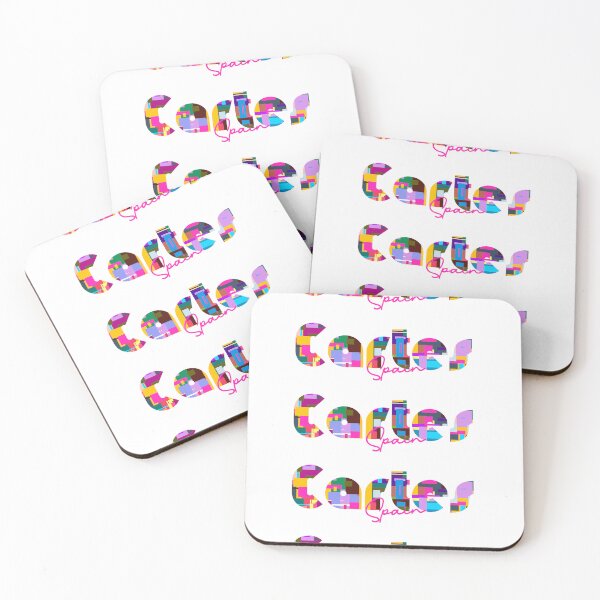 Item preview, Cartes, Spain, Vibrant Abstract City Typography Art designed and sold by Wanderful-roads.
