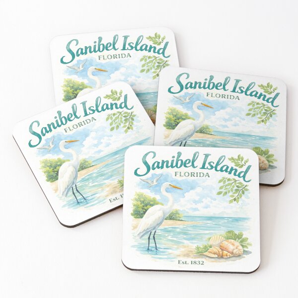 Item preview, Sanibel Island Florida Beach  designed and sold by PamLeeDesign.
