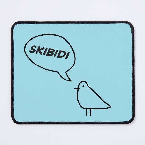 Item preview, Chill Bird Says - Skibidi designed and sold by PickledjoArt.