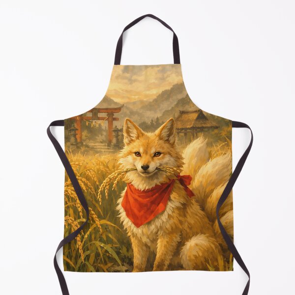 Item preview, Guardian of the Harvest - Japanese Kitsune Fox  designed and sold by bapupa.