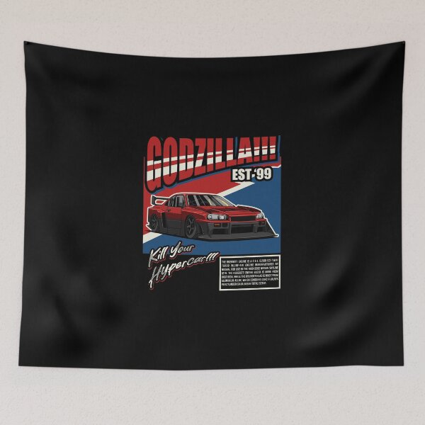 Item preview, Nissan Skyline GTR R-34 Godzilla Hypercar Killer designed and sold by Bulldsgn.