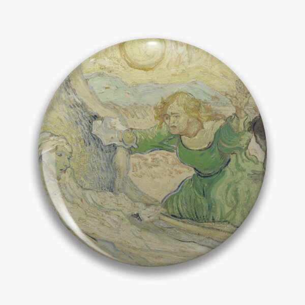 Item preview, The Raising of Lazarus After Rembrandt by Vincent van Gogh: Post Impressionist Print designed and sold by artofuniverse.