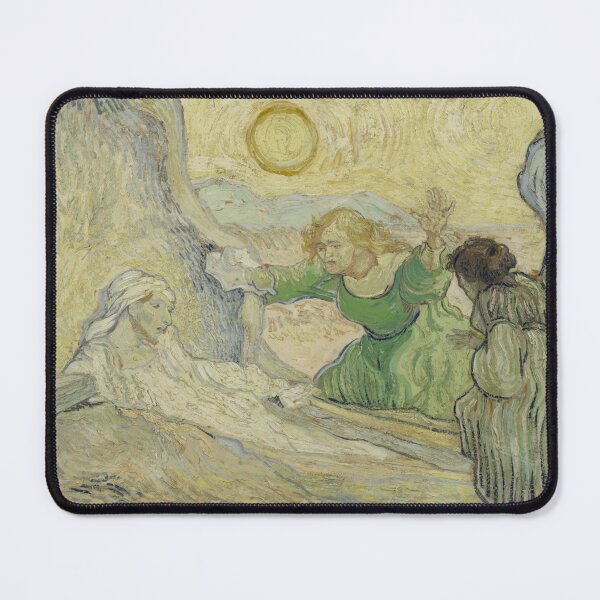 Item preview, The Raising of Lazarus After Rembrandt by Vincent van Gogh: Post Impressionist Print designed and sold by artofuniverse.