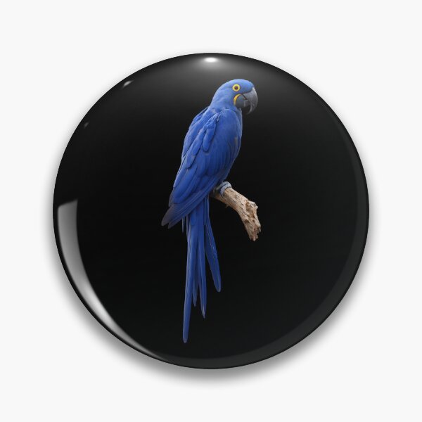 Item preview, Hyacinth Macaw – Realistic Wildlife Illustration designed and sold by KI-Kunstwerk.