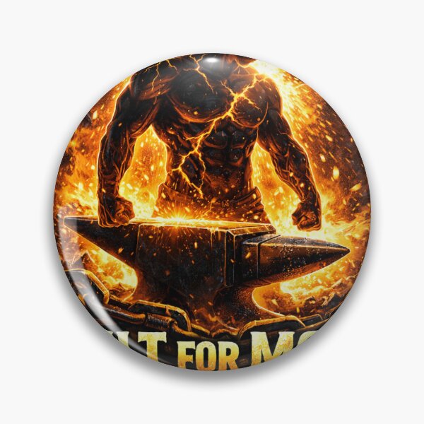 Item preview, Built For More – Pressure Creates Power | Discipline & Mental Toughness Sticker designed and sold by Wander Pop Studio.