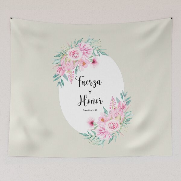 Item preview, Proverbios 31 25 Fuerza y honor designed and sold by latiendadearyam.