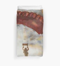 Impressionist Skydive Duvet Cover